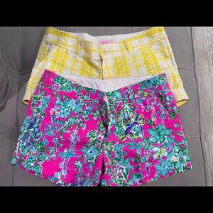 2 pairs of Lilly Pulitzer shorts!!